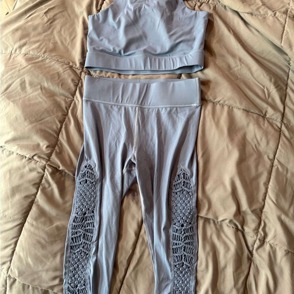 Carbon38 Gray Activewear Set